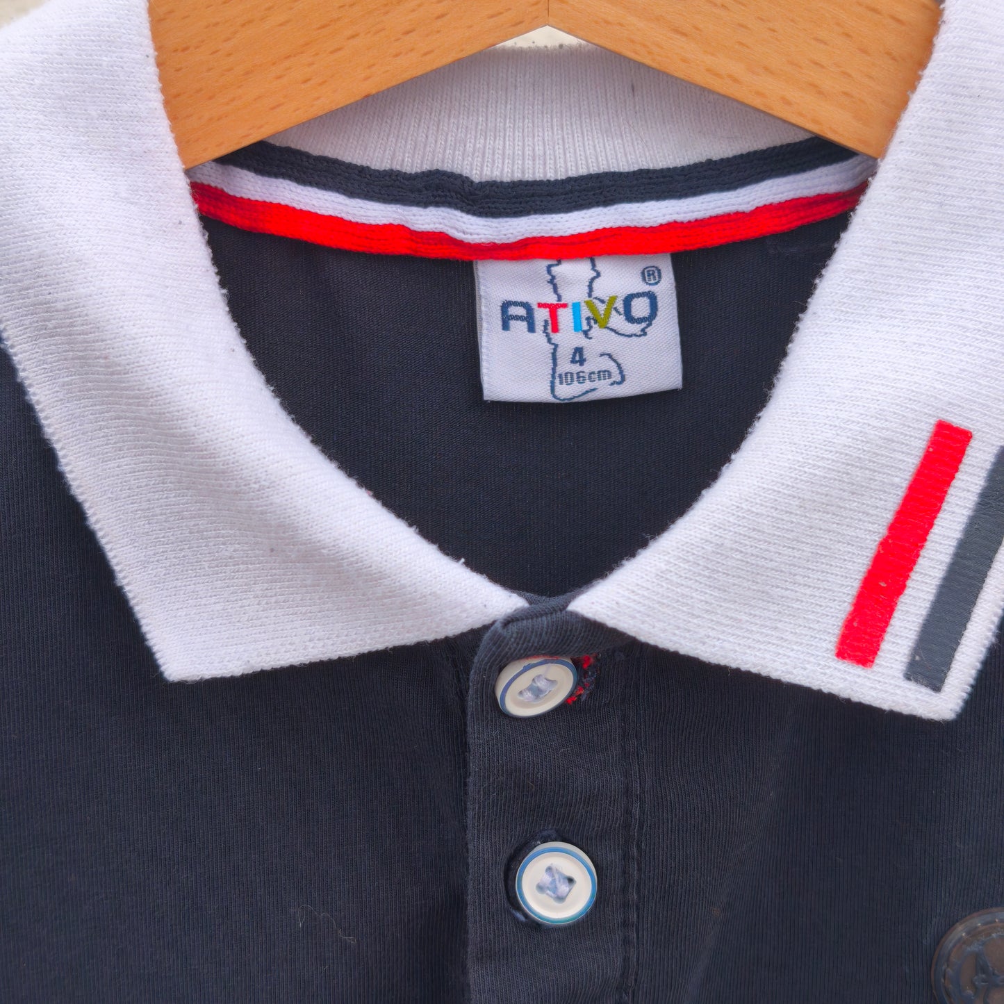 Polo de Manga Curta Ativo