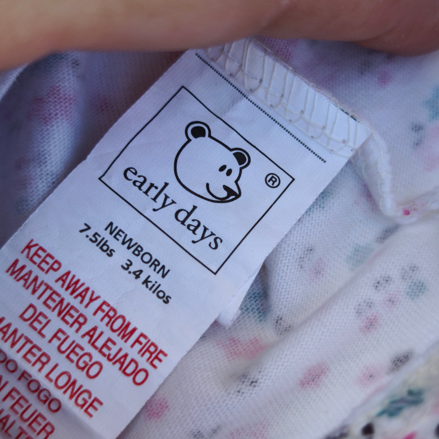 Blusa de Algodão Floral — Pormenor Plissado