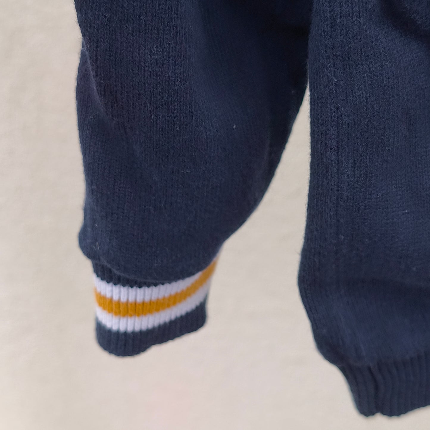 Casaco de Malha Reversível Estilo Bomber 5-6 anos
