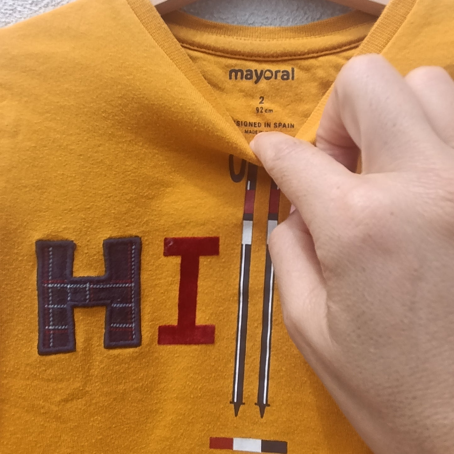 Camisola Amarelo-Mostarda "Hike" Mayoral – 2 Anos (92 cm)