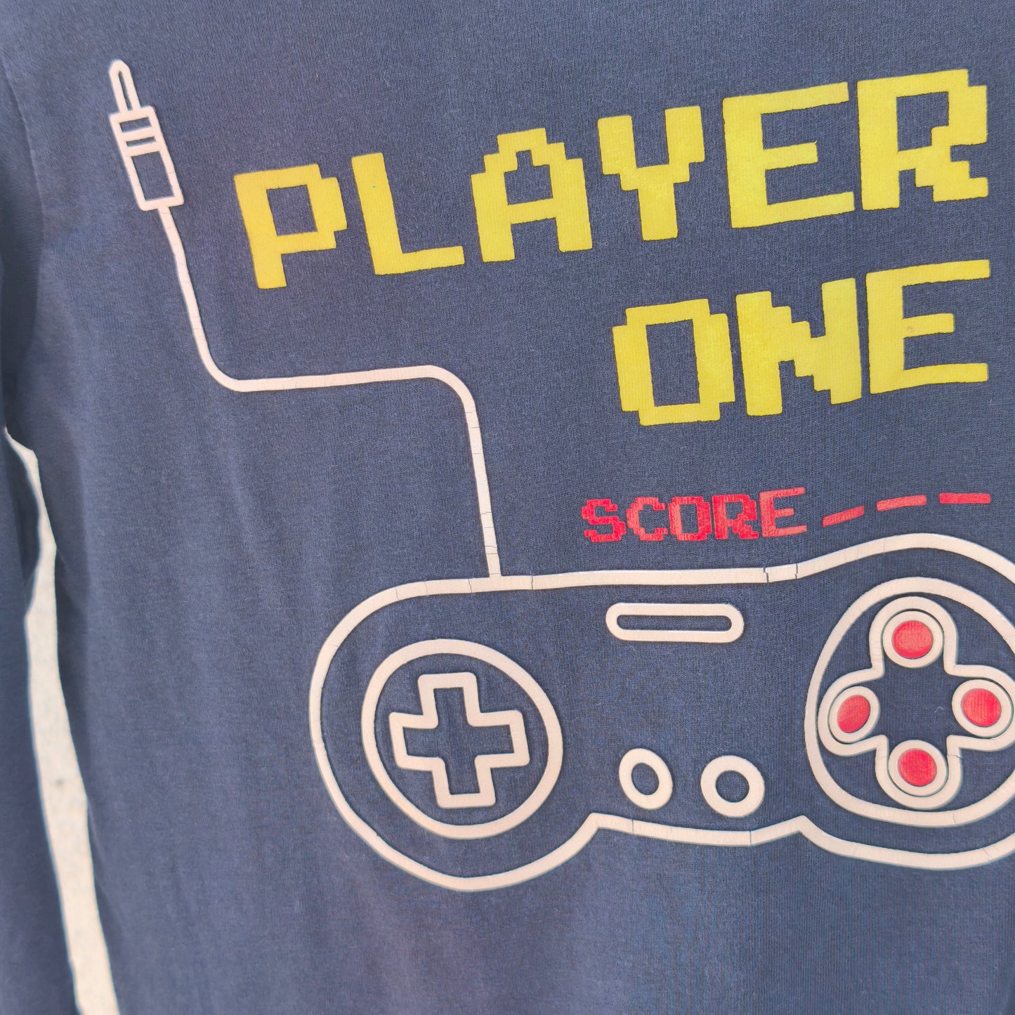 Camisola de Manga Comprida Gamer "Player One" (My Chicco) 5-6 anos