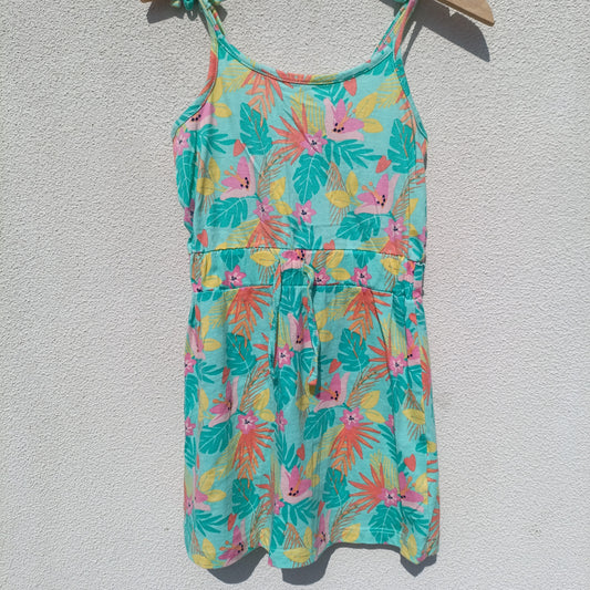 Vestido de Verão Tropical Tissaia – 5 Anos (110 cm)