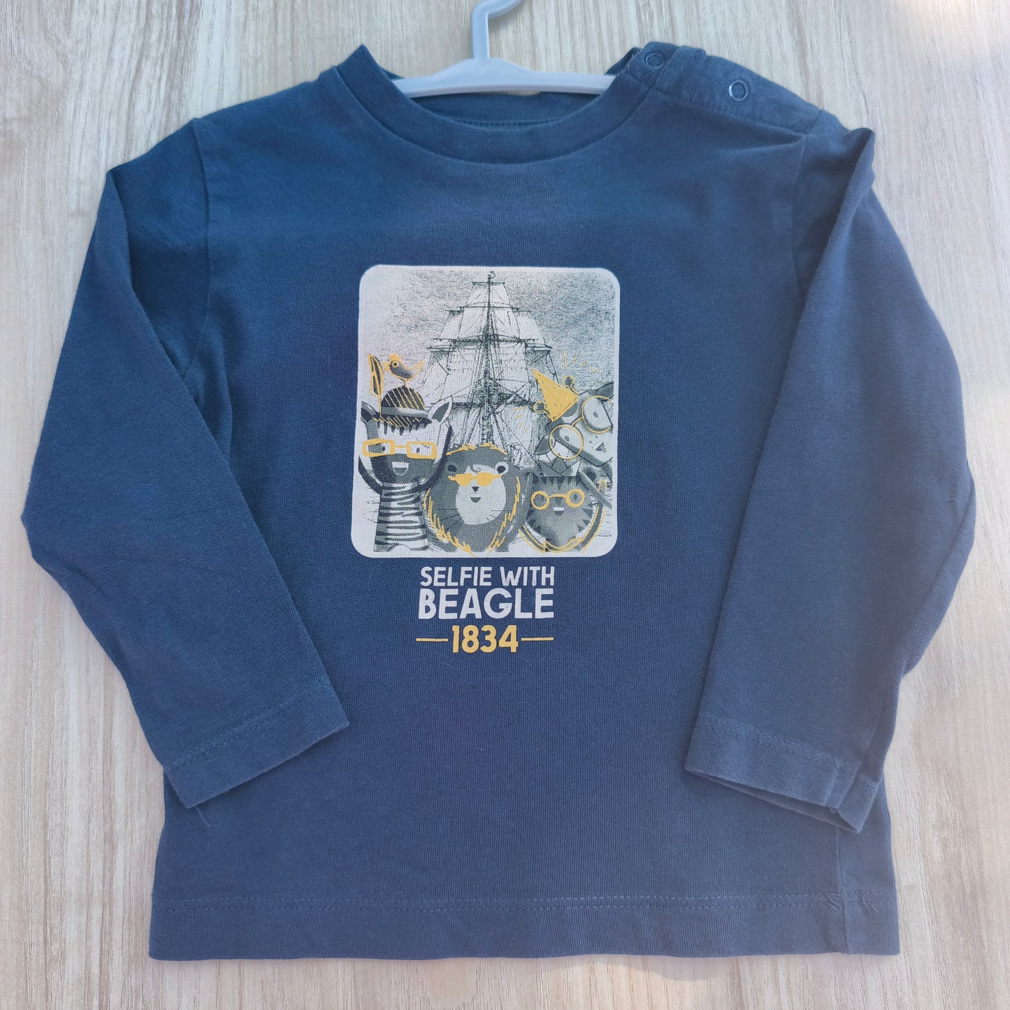 Camisola Azul, ZY Baby, 9-12 meses