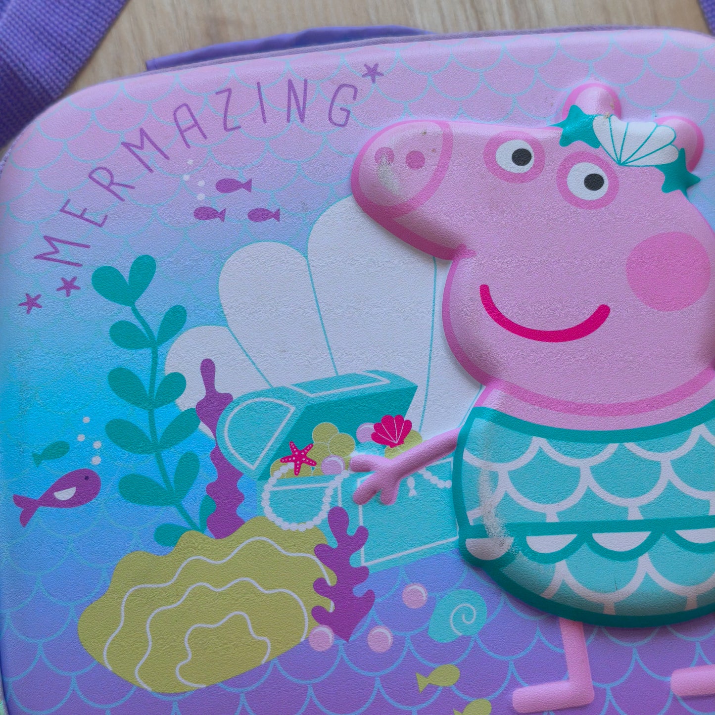 Dia a Dia -Mala Térmica / Lancheira Peppa Pig Sereia