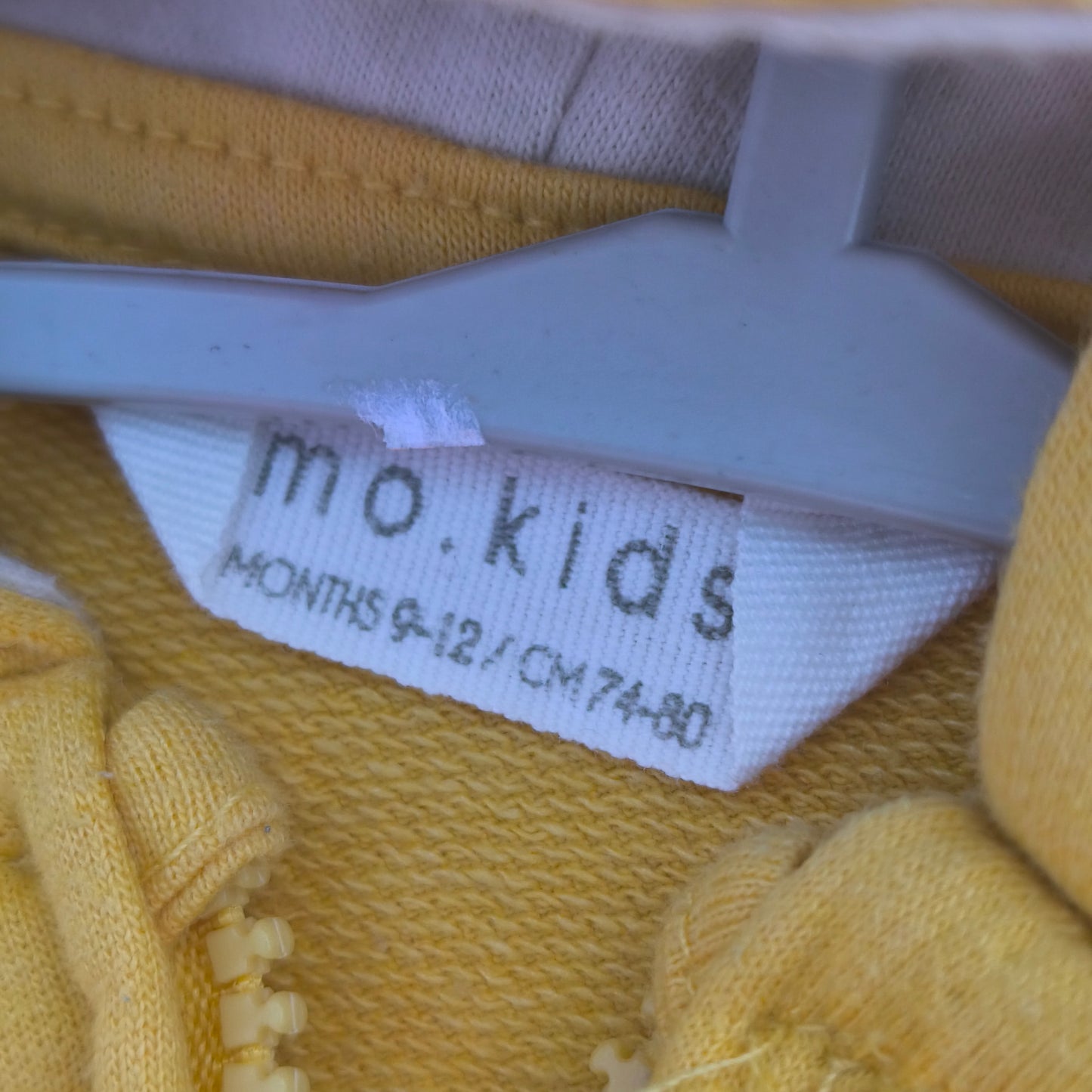 Casaco c/ Capuz Amarelo Mostarda MO Kids – 9-12M (74-80 cm)