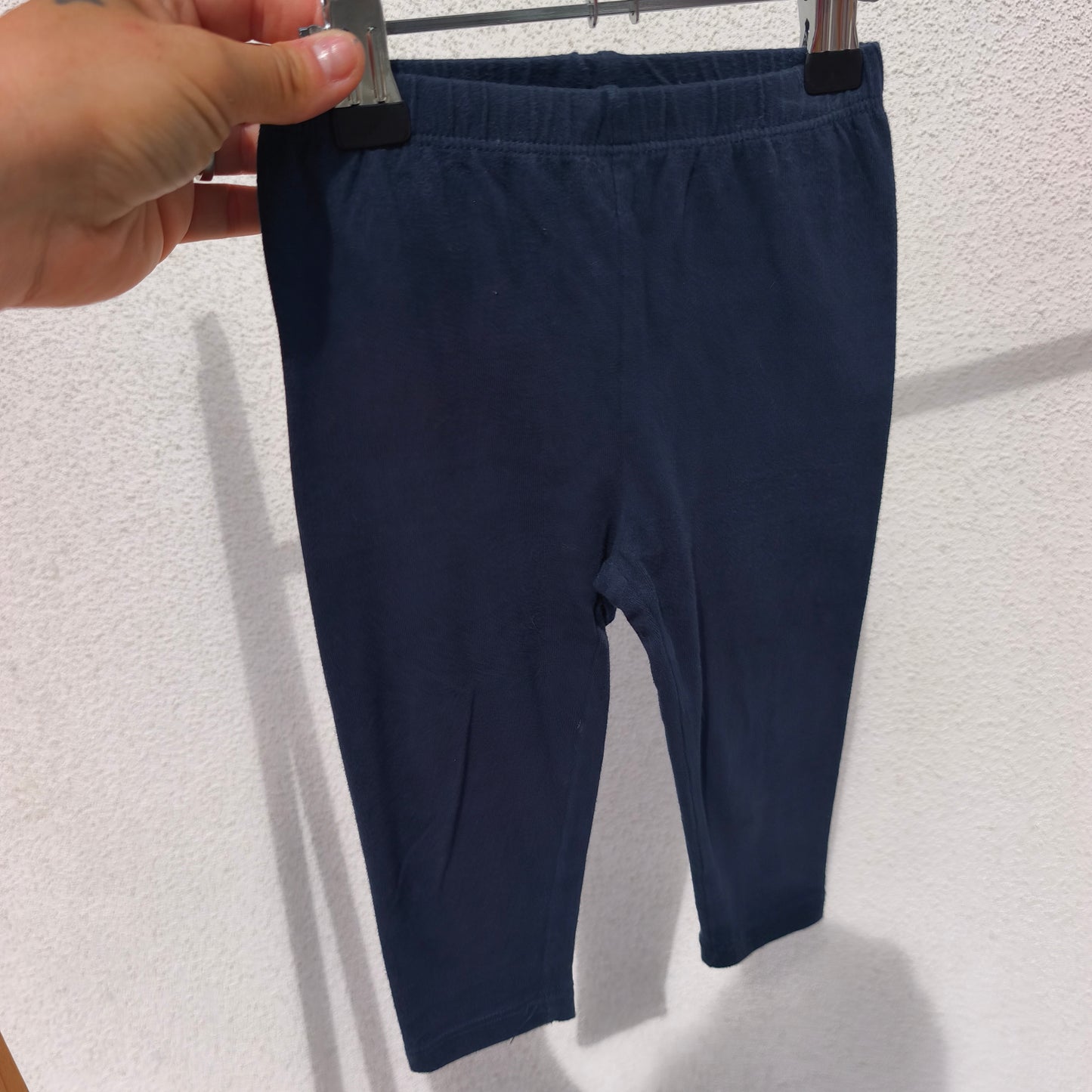 Leggings Benetton Color Block Azul, Rosa e Branco – 1-3 Meses (56 cm)