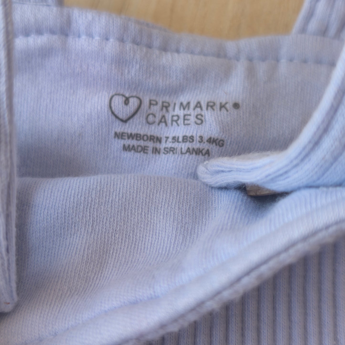 Jardineiras de Malha Canelada Azul Bebé – Primark Cares