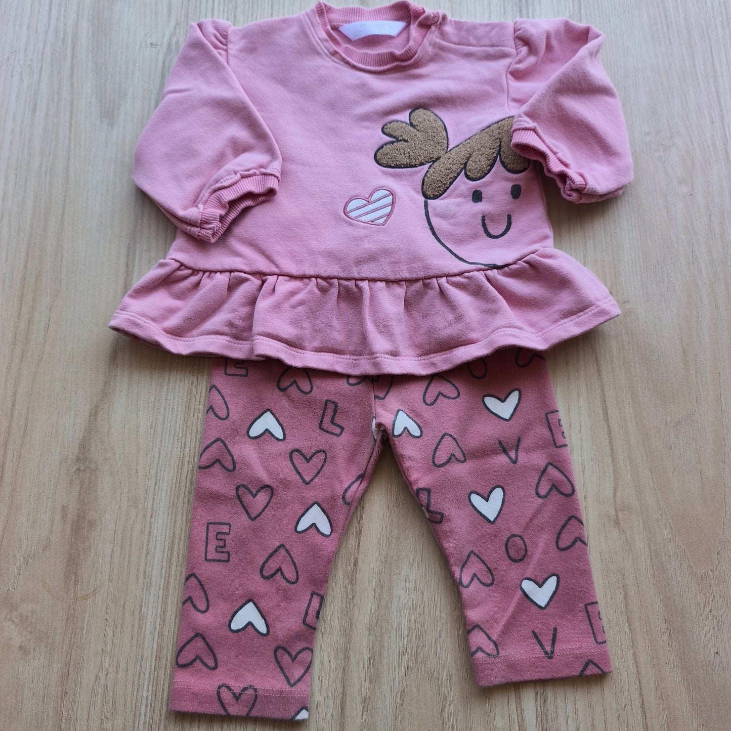 Conjunto de Túnica e Leggings "LOVE" – Mayoral