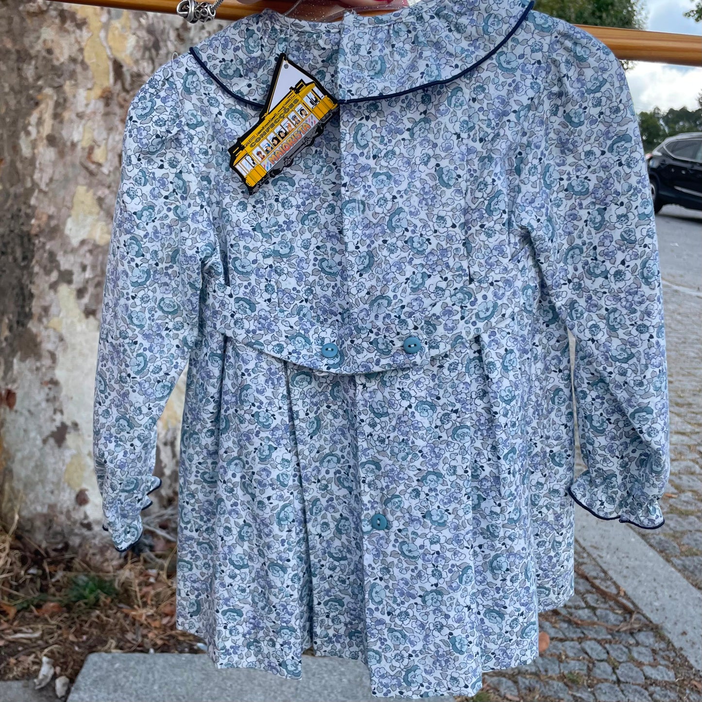 Vestido Com Estampa Floral - Maiorista Baby 12-24 meses