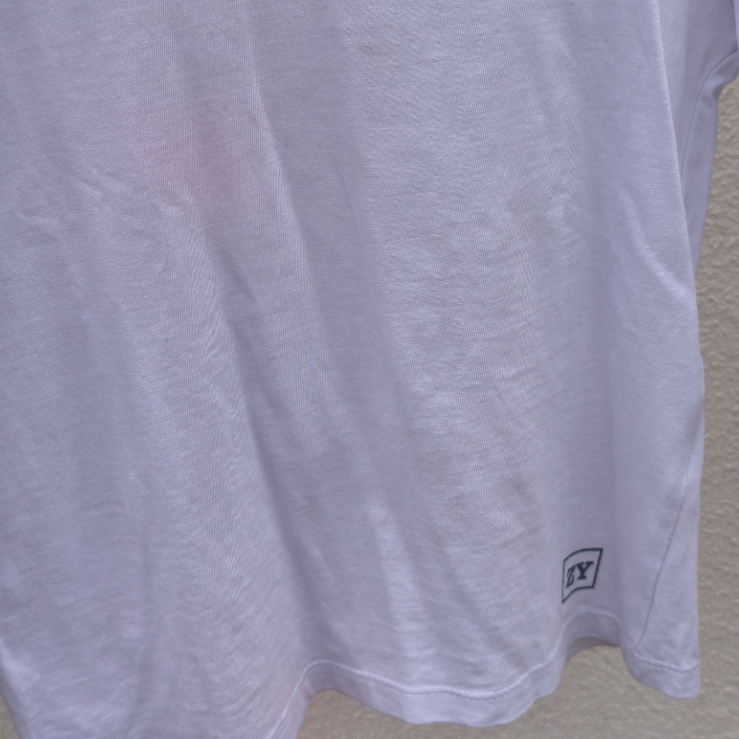 Camisola Básica Branca de Manga Comprida ZY Boy