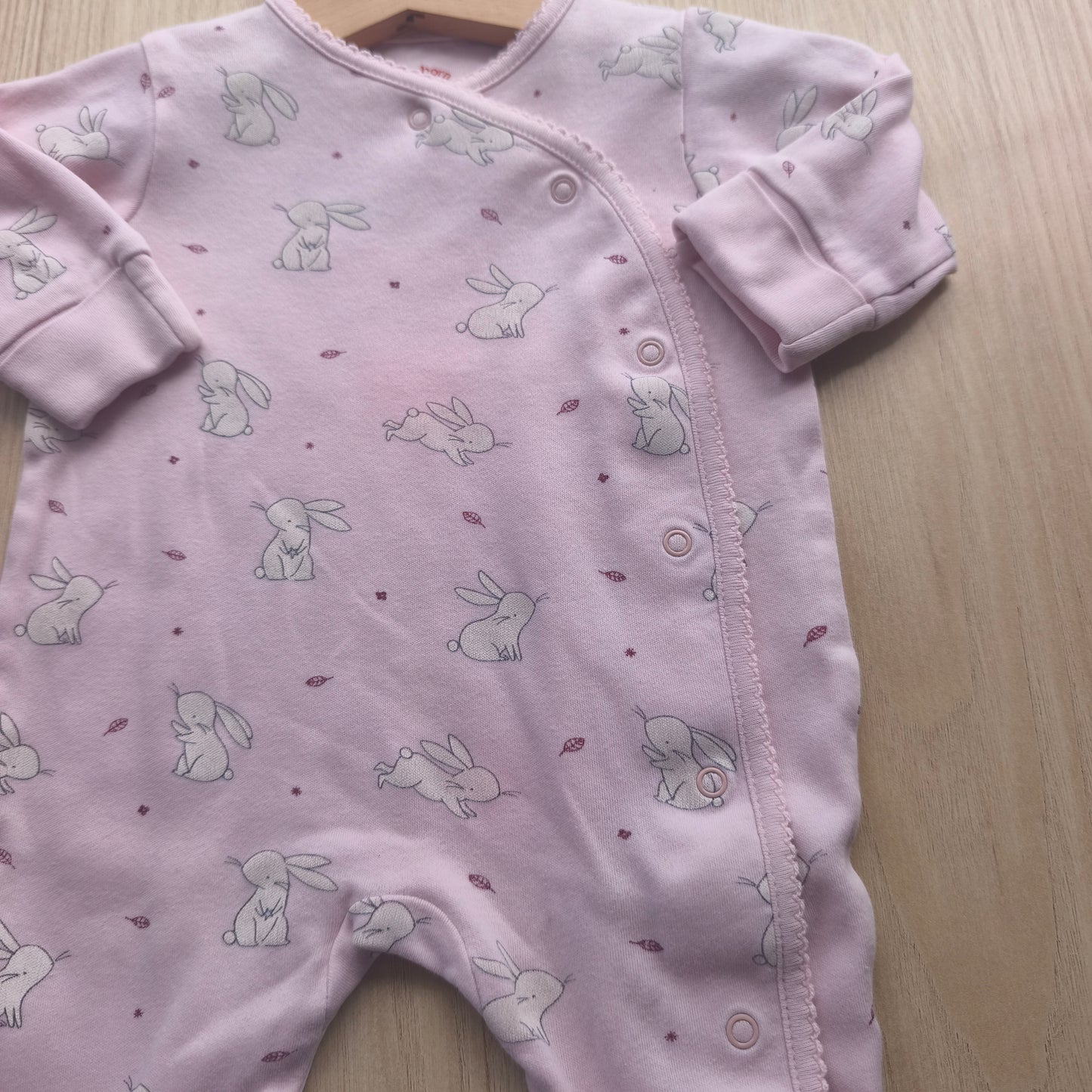 Babygrow Rosa de Coelhinhos – Baby Club