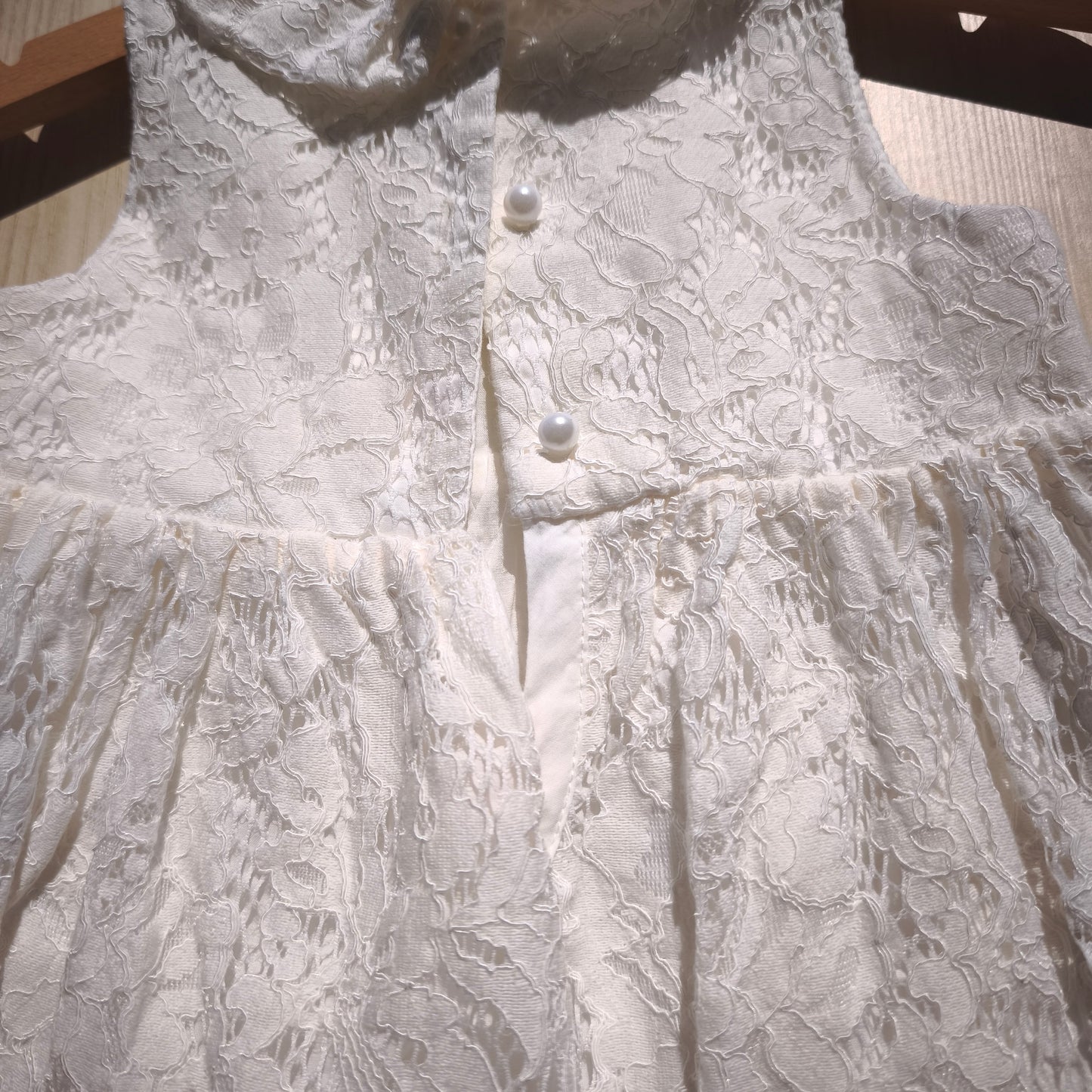 Vestido de Renda Branco H&M