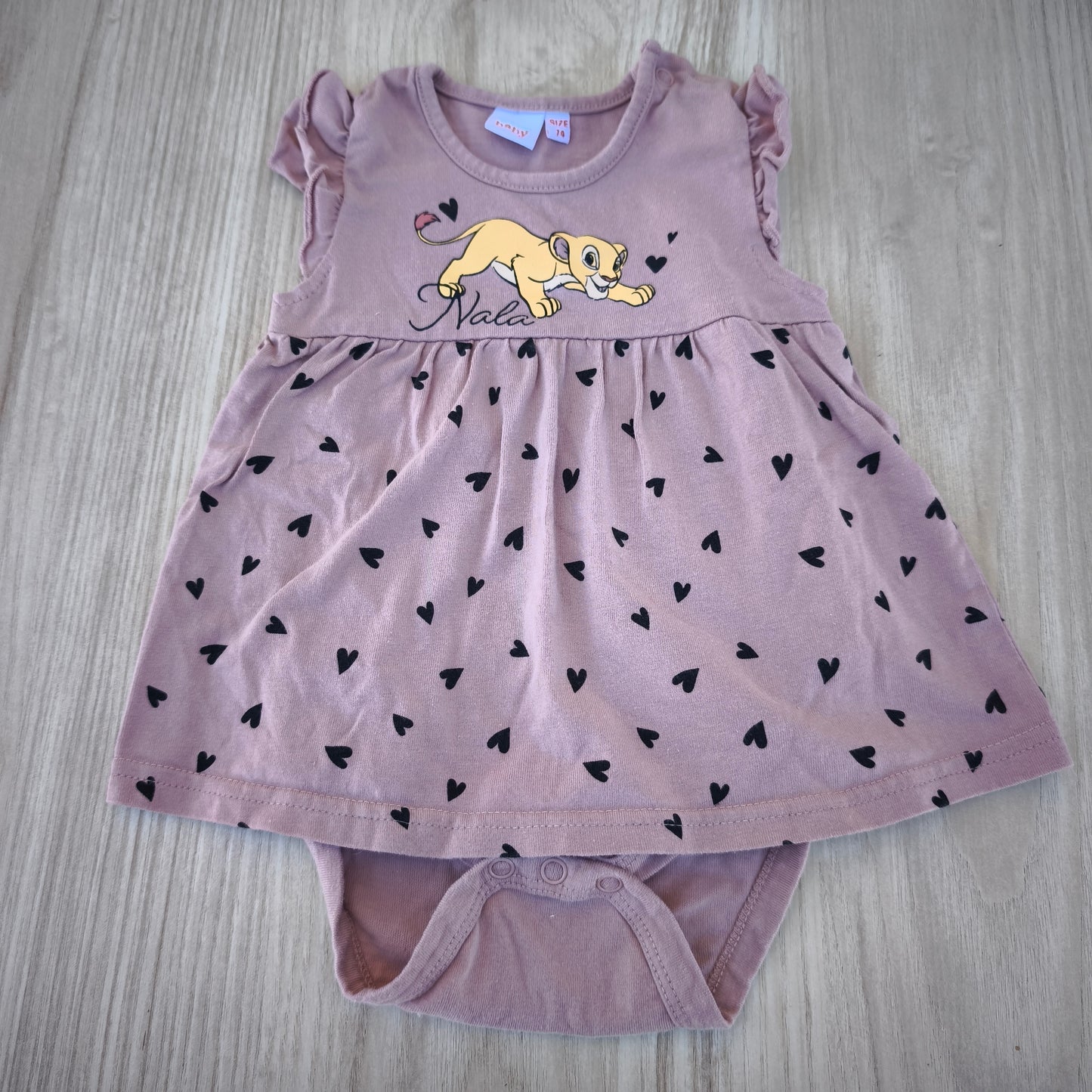 Vestido Body Disney Nala (O Rei Leão) — Rosa Velho