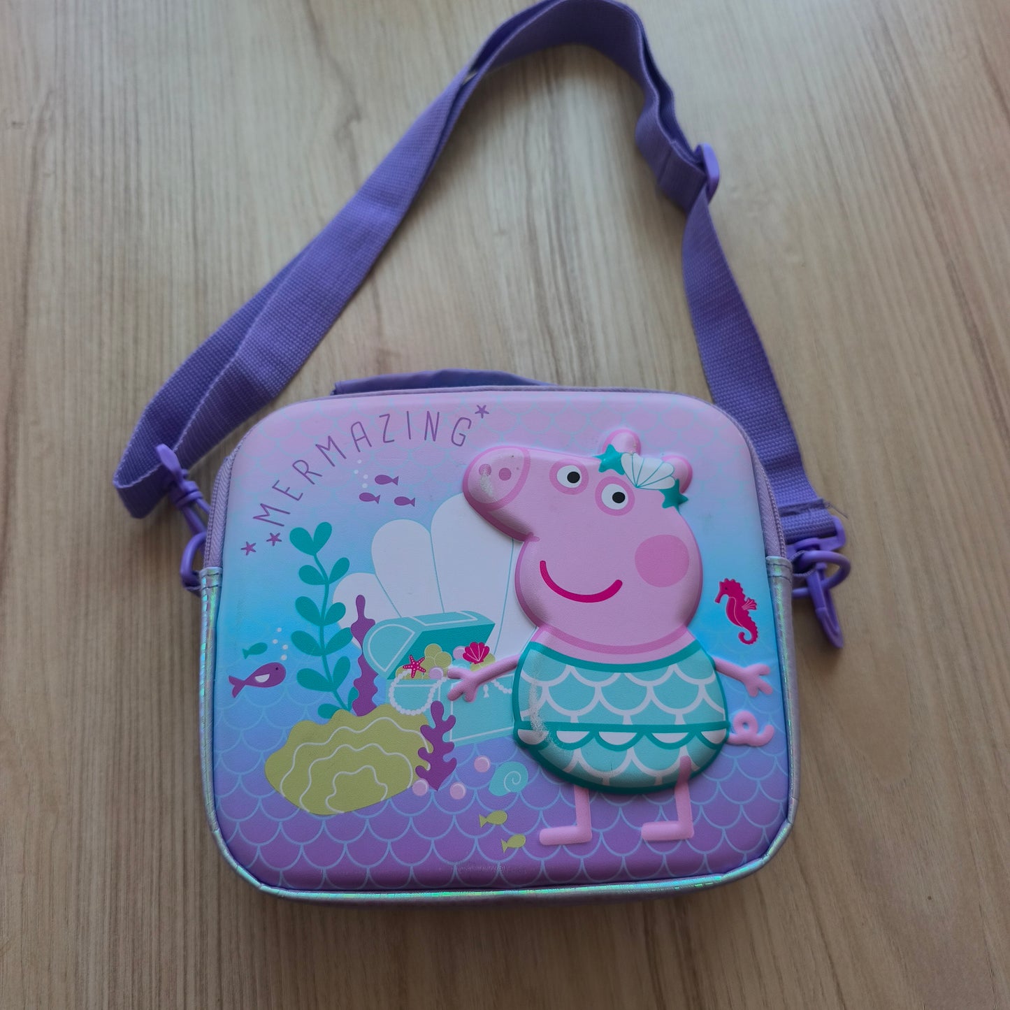 Dia a Dia -Mala Térmica / Lancheira Peppa Pig Sereia