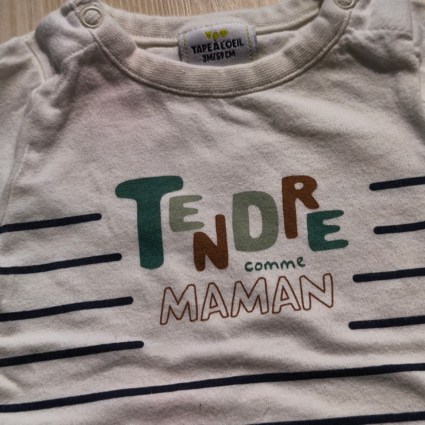 T-shirt Tape à l'œil 3 meses