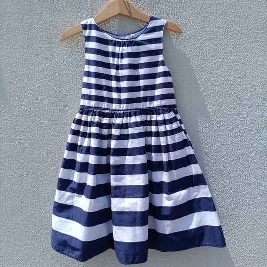 Vestido Marinheiro a Riscas Young Dimension com Laço nas Costas 5-6 anos