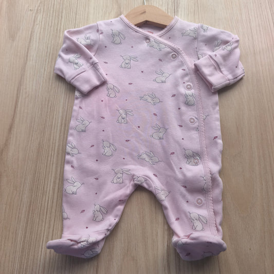 Babygrow Rosa de Coelhinhos – Baby Club