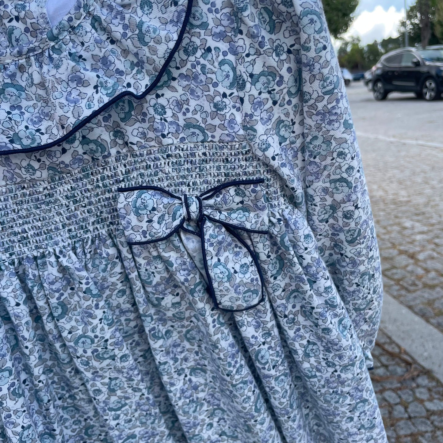 Vestido Com Estampa Floral - Maiorista Baby 12-24 meses