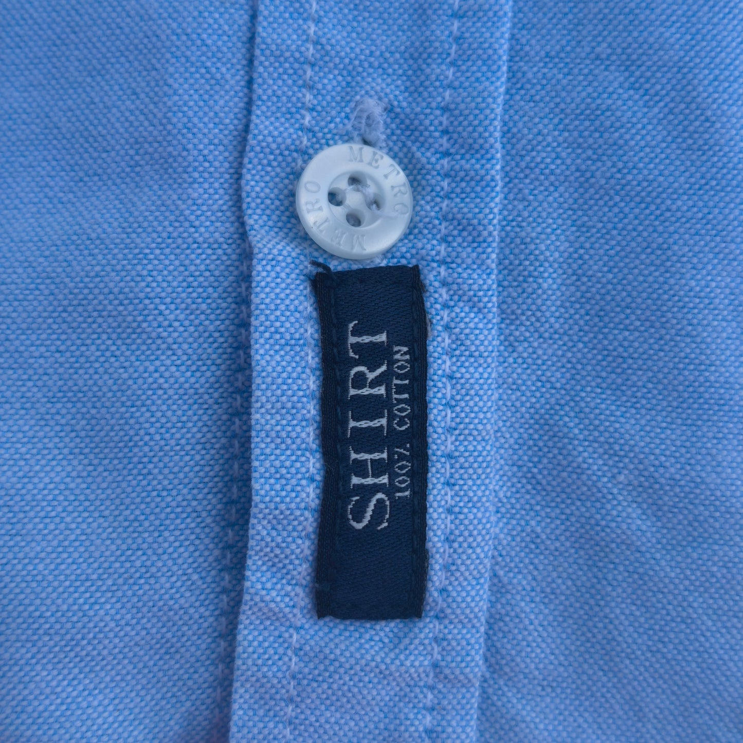 Camisa Social Azul-Claro. Metro &go, 9M - 12M