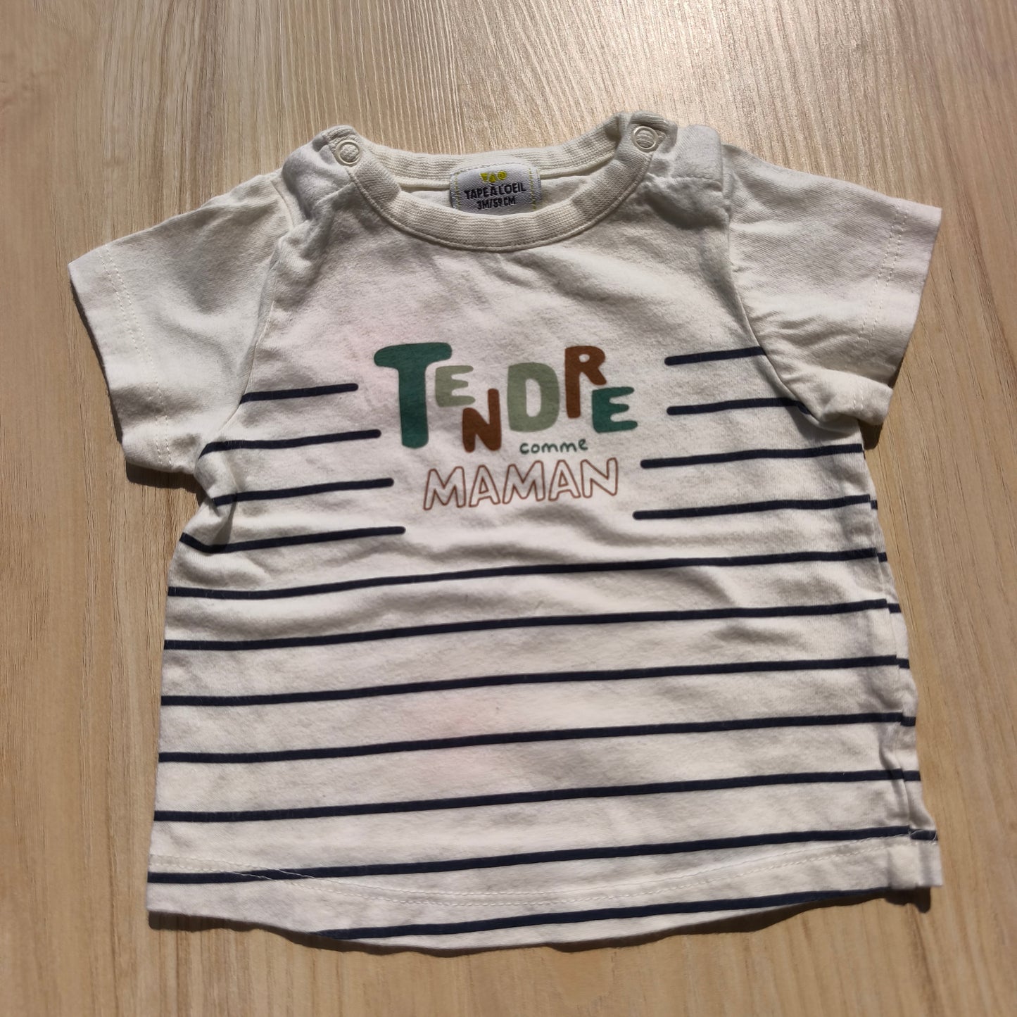 T-shirt Tape à l'œil 3 meses