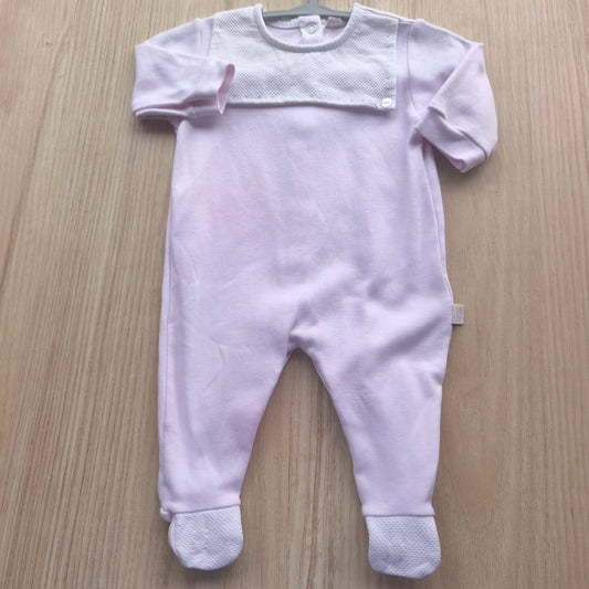 Babygrow/Pijama Clássico de Menina Baby Gi – Rosa Claro