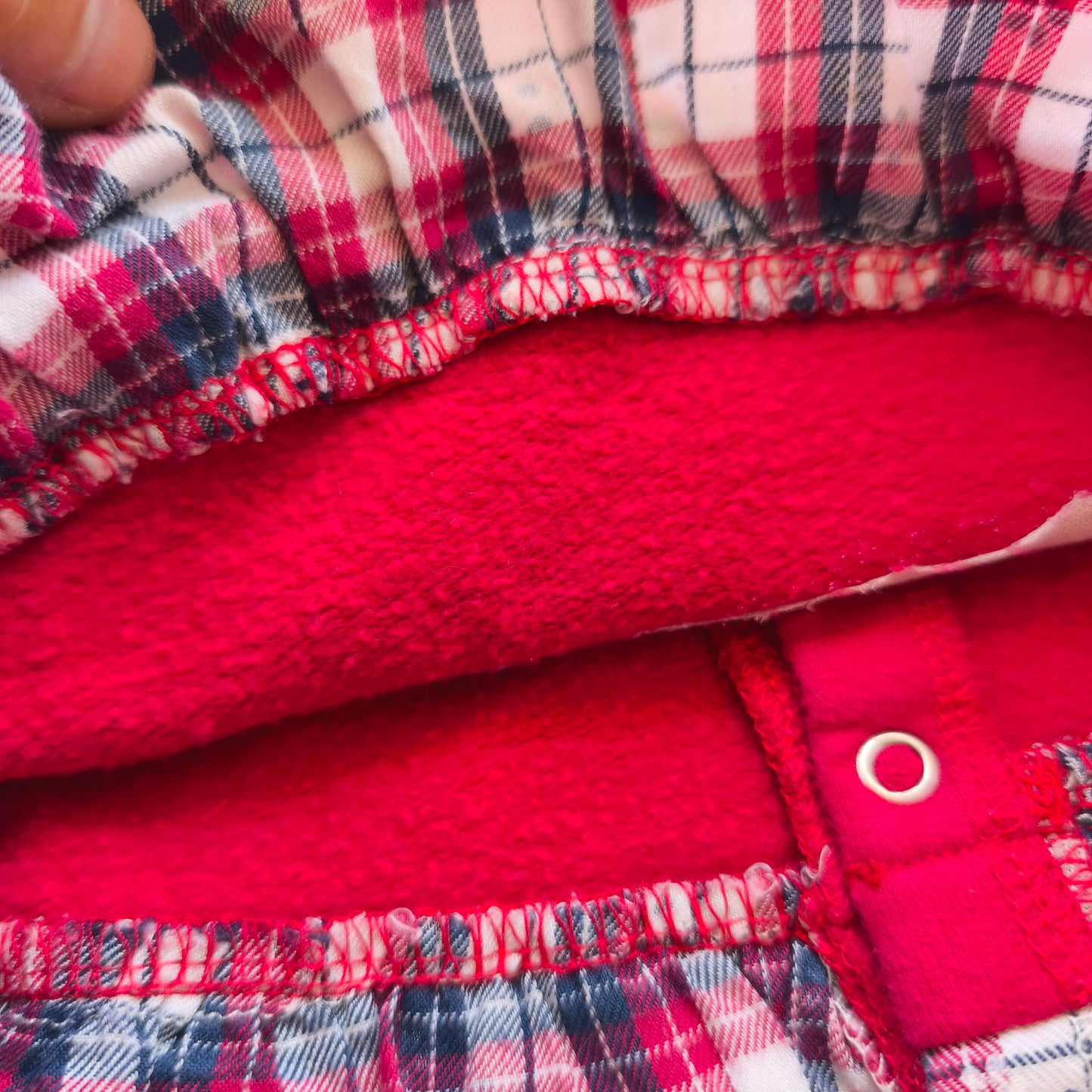Vestido de Moletão Vermelho Estilo "Colégio" – Mayoral