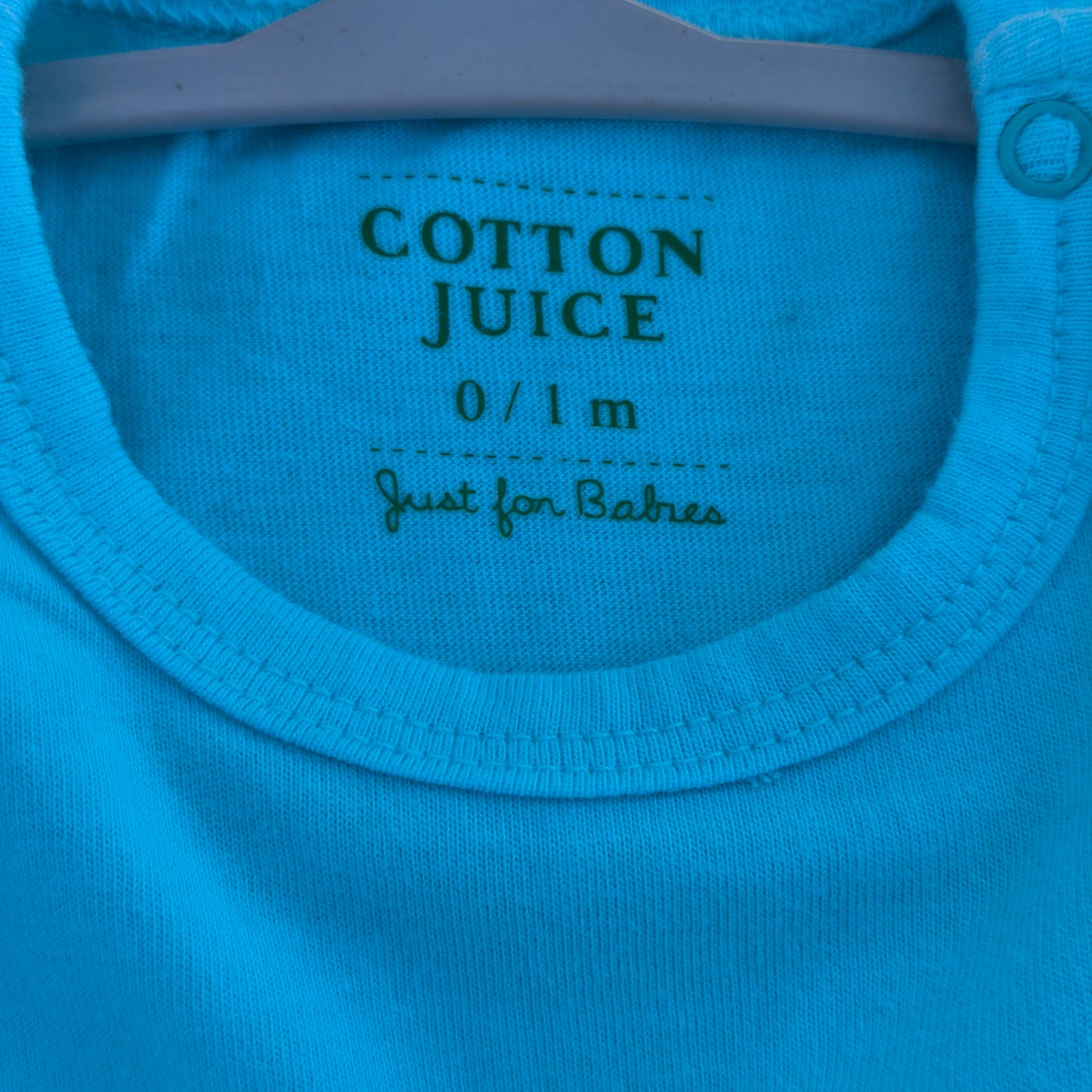 Macacão Azul Cotton Juice "Ship Ahoy" – 0-1M