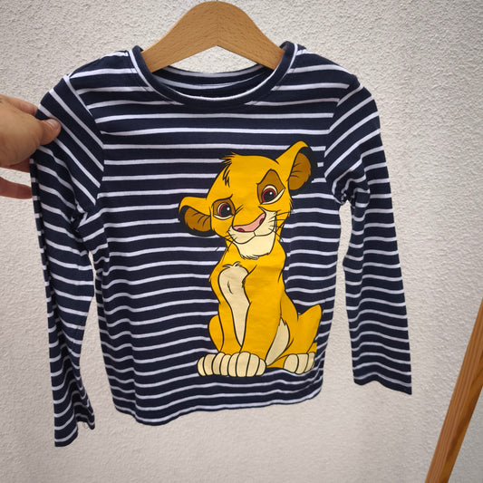 Camisola de Manga Comprida Disney "O Rei Leão" 5-6 anos