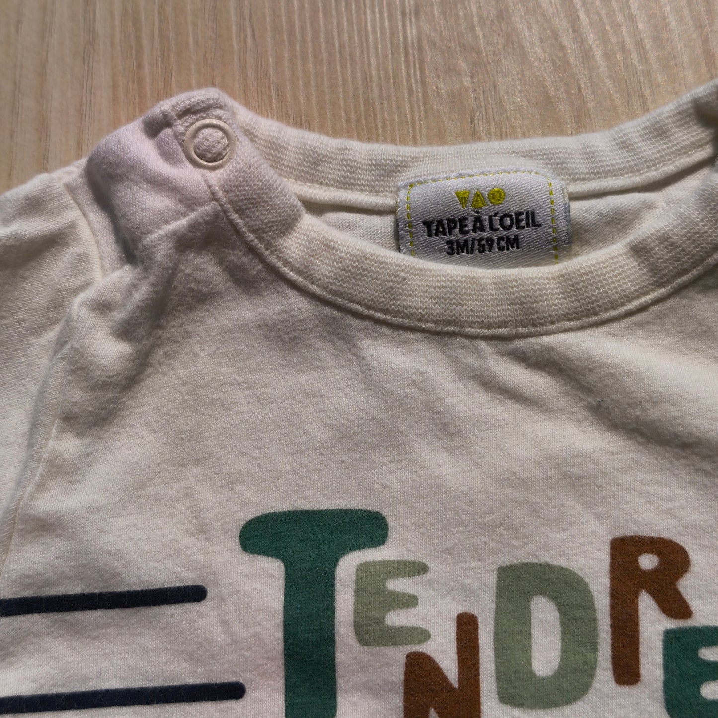 T-shirt Tape à l'œil 3 meses