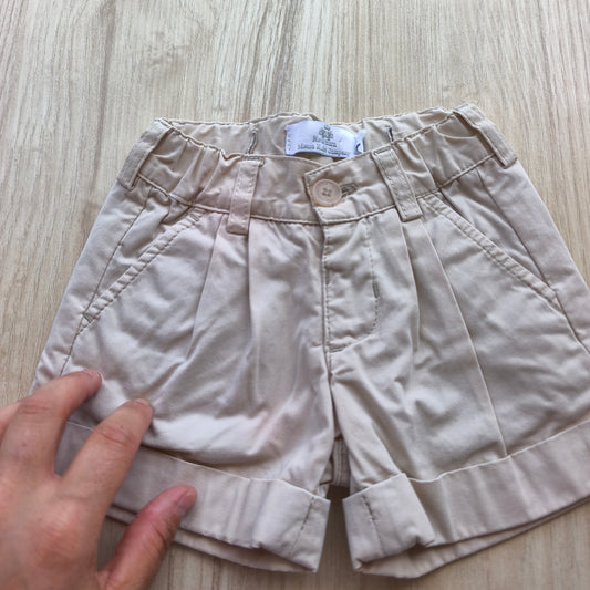 Calções de Tecido Metro Kid Newborn Bege Chino – Tamanho [3 meses]