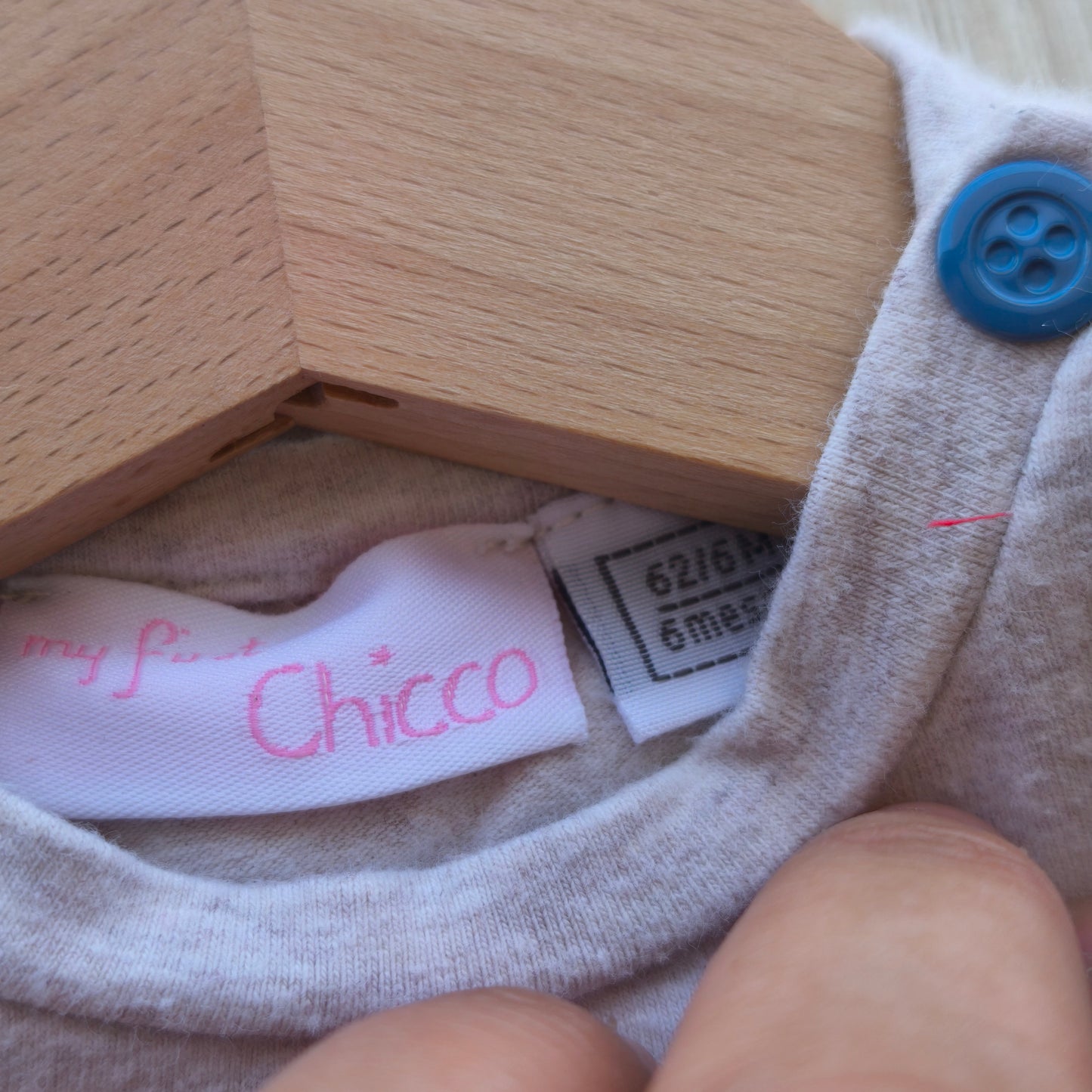 Camisola Chicco "I Love Chicco" com Coelhinho – 3 Meses (62 cm)