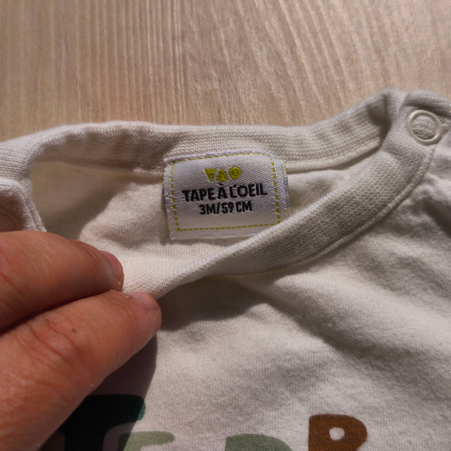 T-shirt Tape à l'œil 3 meses