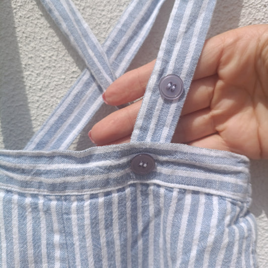 Calções c/ Alças às Riscas Neck & Neck – 2-3 Anos (85-92 cm)