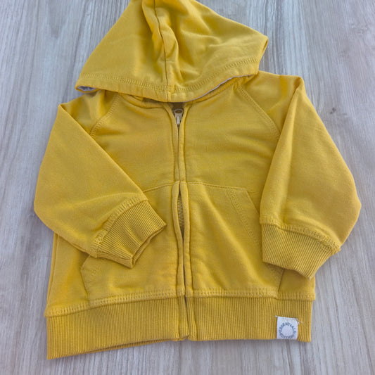 Casaco c/ Capuz Amarelo Mostarda MO Kids – 9-12M (74-80 cm)