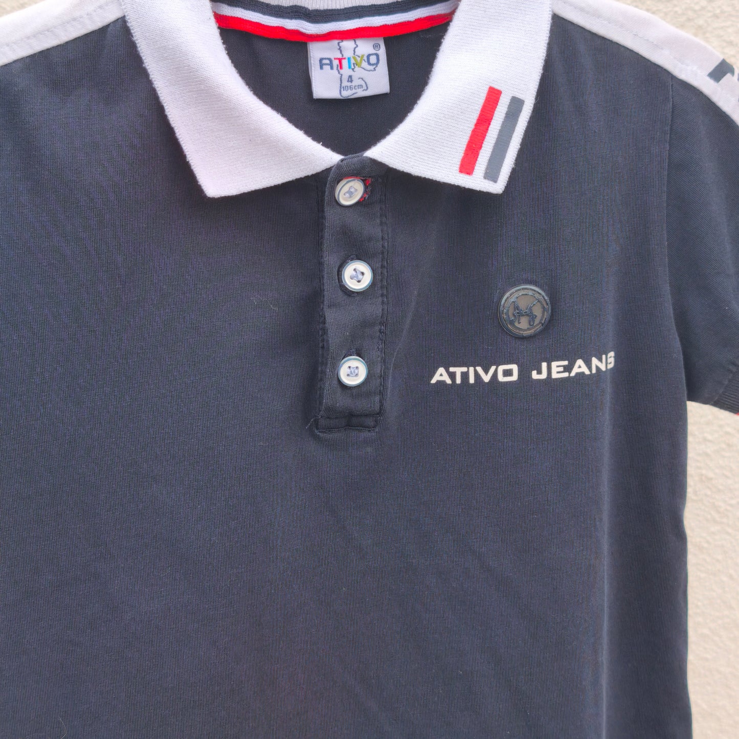 Polo de Manga Curta Ativo