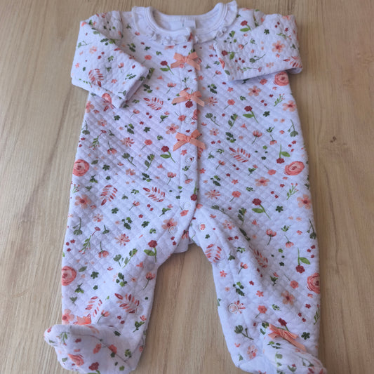 Macacão Acolchoado Floral – Laura Ashley