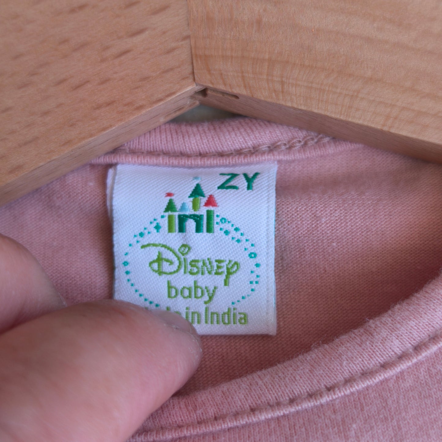 Camisola Zippy Disney Minnie Mouse Rosa-Velho com Folho – 6/12 meses
