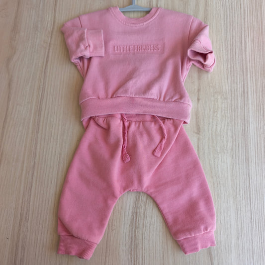 Fato de Treino Ergee Rosa "Little Princess" – 1-2 Meses (56 cm)