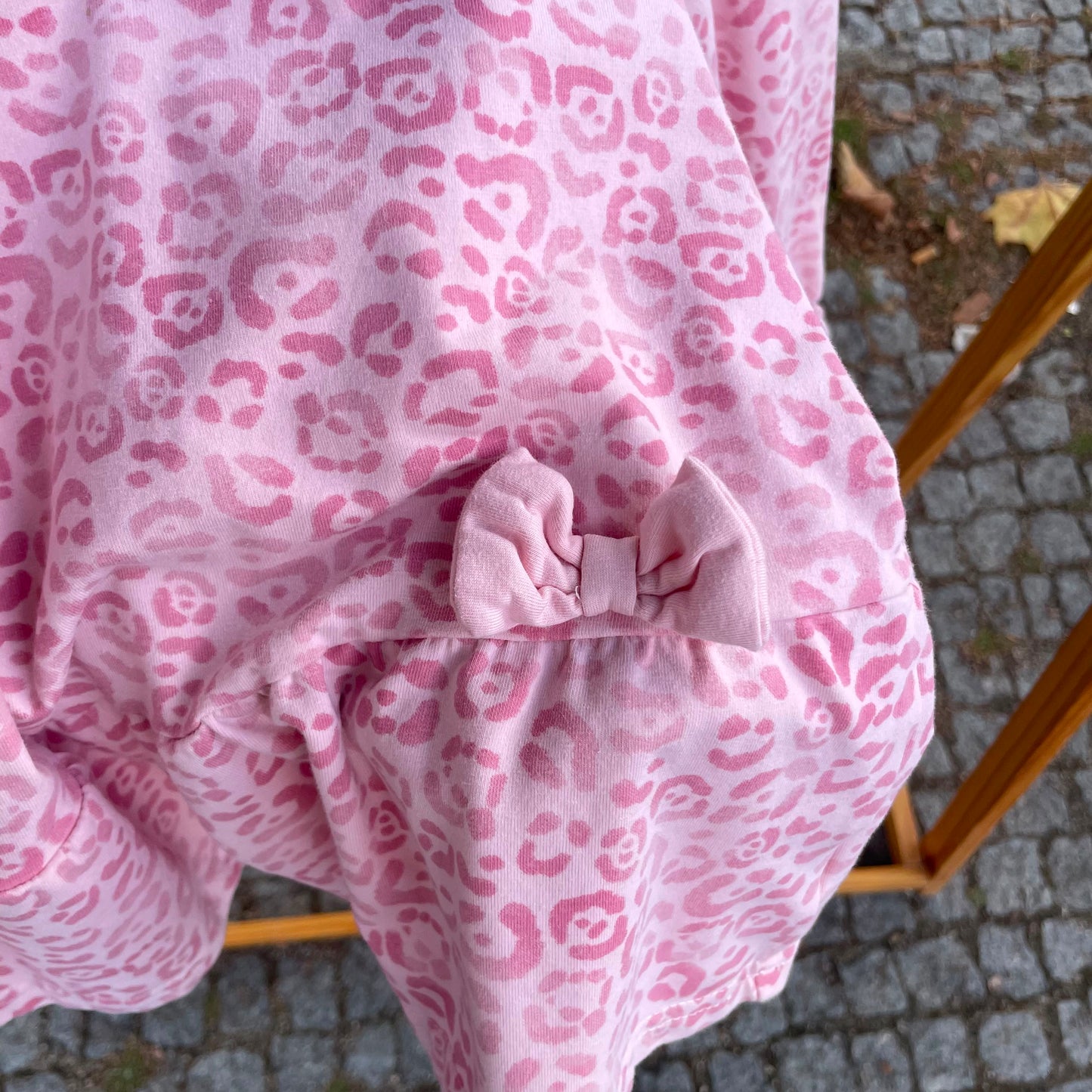 Vestido Rosa Animal Print - Ativo Kids 12-24 meses