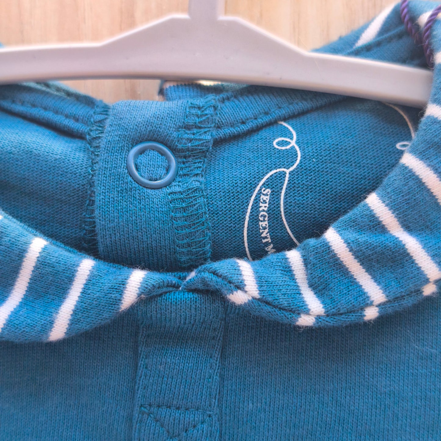 Fofo / Romper de Bebé Sergent Major – "Petit Mousse" 0-12 meses