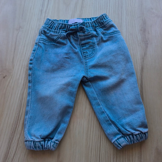 Calças de Ganga Jogger Primark Cares – 3-6 Meses (68 cm)